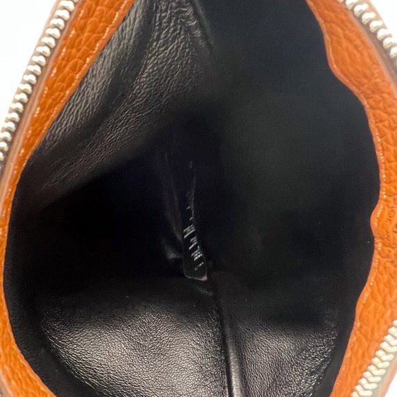 Amiri Men's Leather Crossbody Bag in Brown and Creme, Made in Italy - Picture 8 of 10